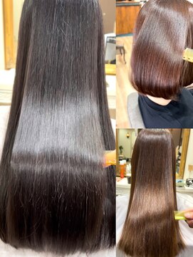 ゼン(ZEEN) 札幌/髪質改善【縮毛矯正→髪質改善カラー美髪】美容室ZEEN@40代