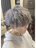 【メンズ人気No.2】カット+ ブリーチ+カラー￥15840