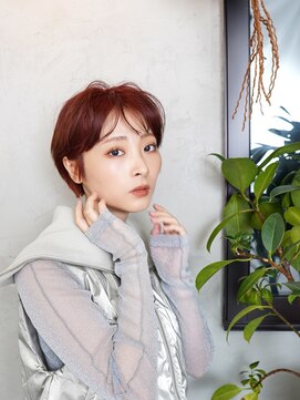 ラフィス ヘアー ピーチ 岡山店(La fith hair peach) 【La fith】似合わせカット×ワインレッド