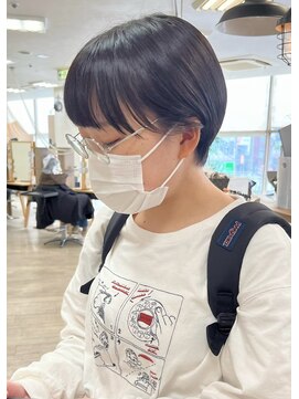 ソソ(soso) 【soso 伊勢田】丸みショート【横浜/ブリーチ】