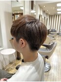 ツーブロショート