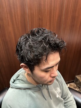 ヒロギンザ 御徒町店(HIRO GINZA) ピンパーマ スパイキーショート