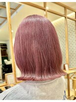 クラップス 京急富岡(CLAPS)&nbsp;ダブルカラーショートボブインナーカラーハイライトケアブリーチ