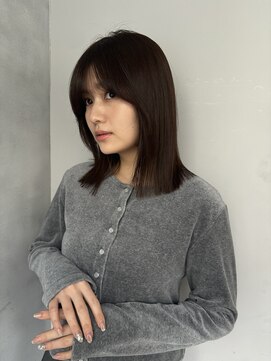 ガーランドギンザ(Garland Ginza) 似合わせカットイメチェンフルバングハッシュカットレイヤー