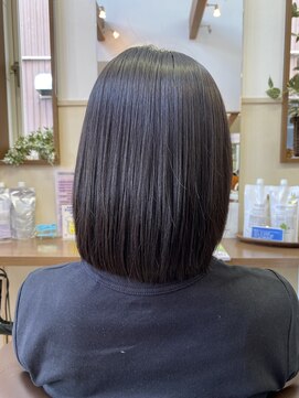コアフィールフィス(COIFFURE fils) 新規お得クーポンあり【見附　今町】黒髪ミイディアムスタイル