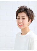大人の束感ショート