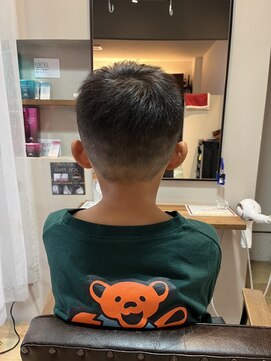 ダム(DaM) キッズカット☆刈り上げショート☆男の子カット