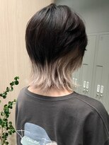 ニューワン バイ ネイバー 立川(Newone by neighbor)&nbsp;レイヤーカットナチュラルハイトーンデザインカラー[立川駅]