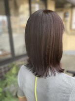 アオゾラヘアーヒカリノモリ(AOZORAHAIR hikarinomori) つやつやレッドブラン