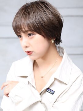 クラッチ ビオ 博多駅前(CLUTCH bio) 大人可愛い小顔美髪大人ショートボブレイヤーカットA1