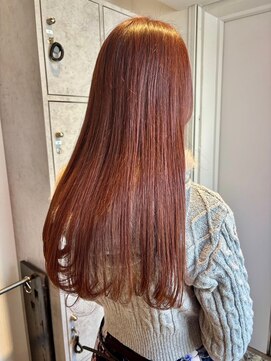 ヘアリゾート粋 新宿三丁目本店 艶髪ロング/アプリコットブラウン