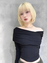 ロンド ジュルード 名古屋(Lond jeloud)&nbsp;ボブ タンバルモリ タッセル ワンホン ミニボブ 縮毛矯正 2