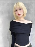 ボブ タンバルモリ タッセル ワンホン ミニボブ 縮毛矯正 2