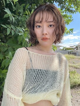イフ 高崎本店(Ifh) ミディアム×オリーブベージュ【高崎】