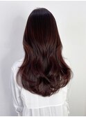 ロング韓国ヘアくびれヘア美髪顔周りレイヤー_ba544041