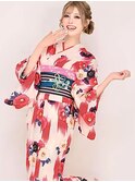 可愛い過ぎます♪『浴衣着付け+ヘアセット撮影』(*´▽｀*)