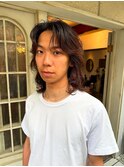 デジタルパーマで叶えるストリートメンズウェーブヘア