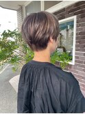 ハイライト丸みショート