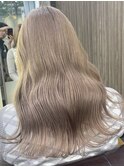 韓国風ミルクティーグレージュカラーベージュブラウン