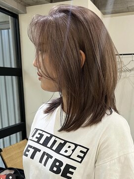 ラキング ギンザ トウキョウ(LAKING GINZA) くびれヘア/アプリコットオレンジ/夏/ハイライトカラー[銀座駅]