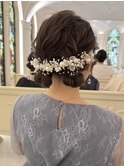 ヘアセット/ヘアアレンジ/結婚式/お呼ばれヘア/パーティーヘア
