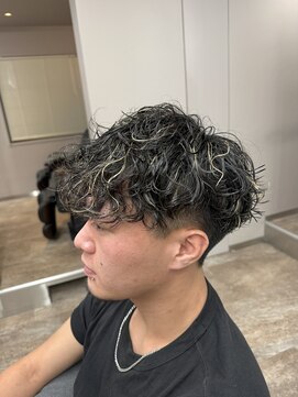 スペインカール/メンズパーマ/三軒茶屋