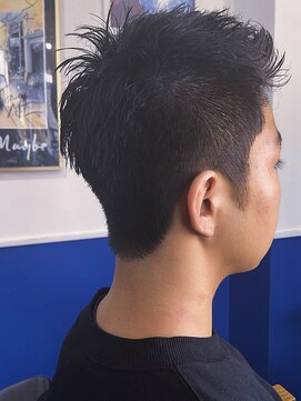 オーダー:刈り上げで、あとお任せ