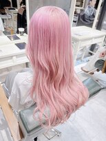 デイズ(days)&nbsp;ガーリースタイル「ホワイトピンクダブルカラー