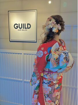 ギルド 清瀬店(GUILD) 振袖生花アレンジ