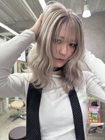 リノート バイ エゴル 太田川(Linoet by ENGOL)&nbsp;ホワイトベージュ/ベージュカラー/ハイトーンカラー