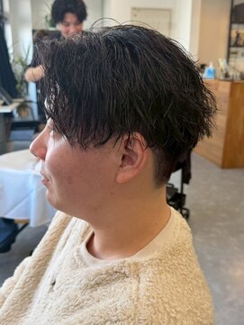 フゥ 宇都宮戸祭(FeU) 宇都宮メンズカットメンズパーマ波巻きスパイラルパーマツイスパ