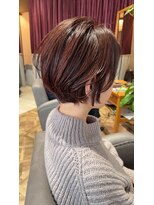 カナロアバイボニークチュール(KANALOAbyBONNY COUTURE)&nbsp;神戸・白髪ぼかしカラー・神戸白髪ぼかし・ケアカラー　ピンク