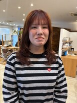 カノエ 山口小郡店(canoe)&nbsp;ブリーチ無しオレンジカラー