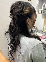 ナナマルサン(703)&nbsp;☆ゆるふわハーフアップ☆ 《クーポン→ヘアセット》