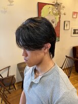 ルッツ(Lutz. hair design) 7/12メンズセンターパートウルフ