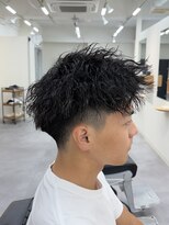 ブリードトウキョウ 亀戸店(BRYD TOKYO) ツーブロックアップバングツイストスパイラル