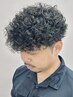 【メンズ】カット+ハードスパイラルパーマ￥14500(静岡/プードルパーマ)