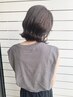 《再来！白髪染めリタッチ＋トリートメント》4週間以内のご来店でお安く◎