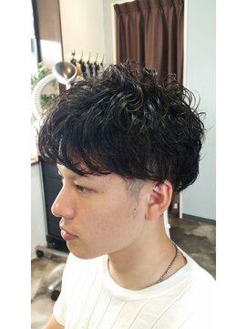 ホームルベルソ(home le berceau) 【home】メンズ～パーマスタイリング～