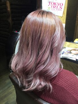 ユートピア(U topia) ホワイトピンクグラデーションカラー