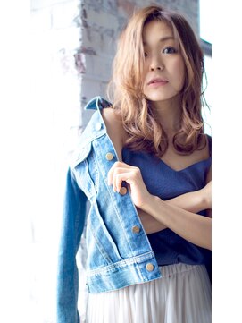 ロンド 表参道店(Lond) 【Lond】ニュアンスカールで色っぽふんわりセミディ☆