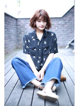 テイラー(Taylor) [Taylor]  ☆オーキッドブラウンxラフなボブ