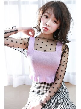 ラフィス ヘアーピュール 梅田茶屋町店(La fith hair pur) 【La fith】 エアリーボブスタイル