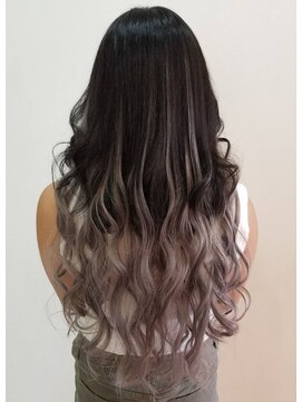 ラチャウ(La.Ciau) ジュエルカラー&カット&シールエクステ80枚