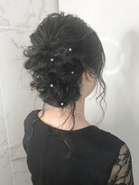 アヴァンスクロス あべのルシアス店(AVANCE.CROSS)&nbsp;ヘアアレンジ×ルーズアップ