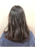 切りっぱなしロング