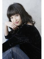 ガーランドウメダ(Garland umeda)&nbsp;鎖骨ボブ×ダークグレー