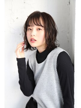 テッコ(tecco.) 外ハネウェットボブ