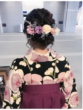 パズードコー(PSSD-CO.+5) ドライフラワーで華やかアップスタイル