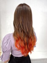 アンク クロス 池袋北口店(ANKHCROSS) 《アンククロス 柴田》オレンジグラデーション